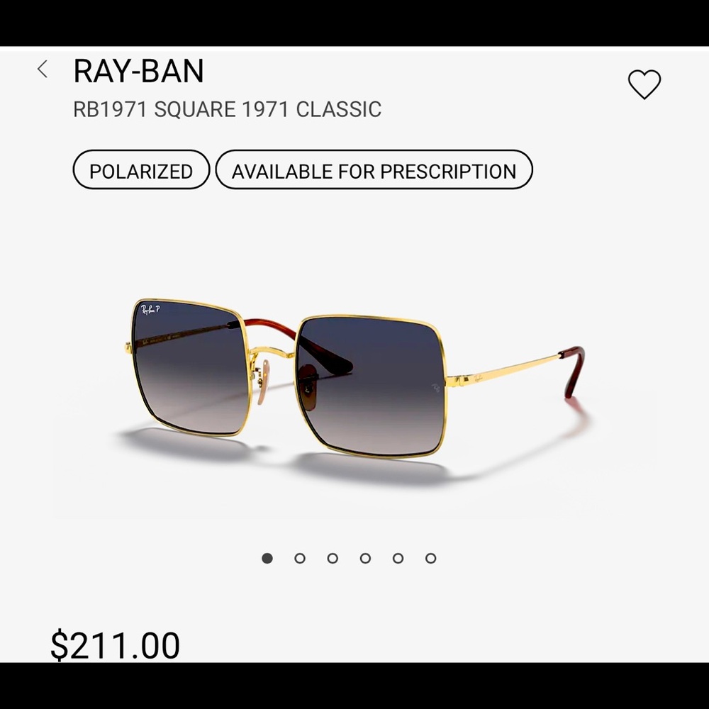 Authentic Ray-Ban Sunglasses